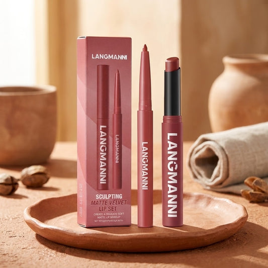 Crayon à lèvres 2-en-1 avec rouge à lèvres